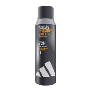 adidas Invisible Shield antyperspirant w sprayu dla mężczyzn bez żółtych plam i białych śladów, 150 ml